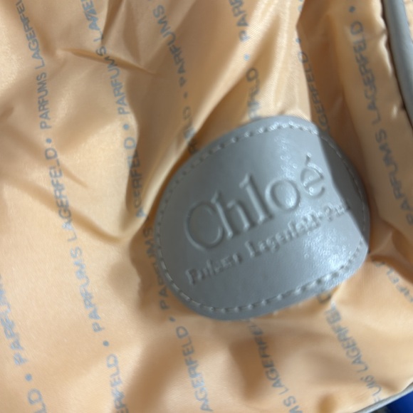 Vintage Chloe Parfums Lagerfeld Paris beige and Gray - Picture 9 of 12